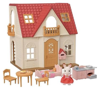 Epoch Toys New Red Roof Cosy Cottage Starter Home Sylvanian Families για 3+ Ετών