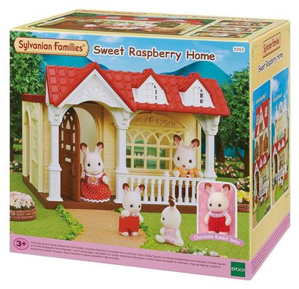 Epoch Toys Παιχνίδι Μινιατούρα Sylvanian Families Sweet Raspberry Home για 3+ Ετών