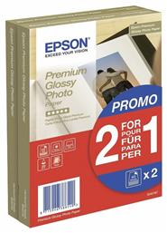 Epson Premium Glossy Φωτογραφικό Χαρτί A6 (10x15) 255gr/m² για Εκτυπωτές Inkjet 80 Φύλλα