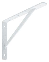 Ergo Γωνία Ραφιού Βαρέως Τύπου από Μέταλλο σε Λευκό Χρώμα 300x200mm 580106.0003