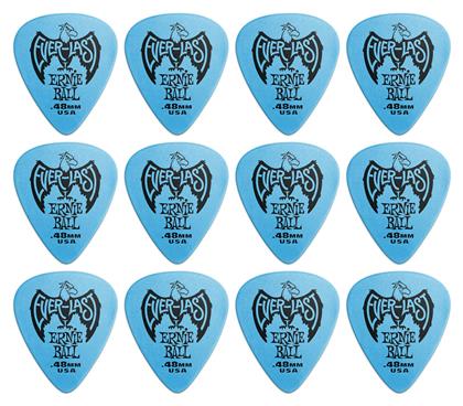 Ernie Ball Πένα Κιθάρας Everlast Blue Πάχους 0.48mm Συσκευασία 1τμχ από το Public