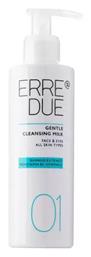 Erre Due Gentle Cleansing Milk Γαλάκτωμα Καθαρισμού Προσώπου & Ματιών 200ml