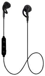 Esperanza EH187K In-ear Bluetooth Handsfree Ακουστικά με Αντοχή στον Ιδρώτα Μαύρα