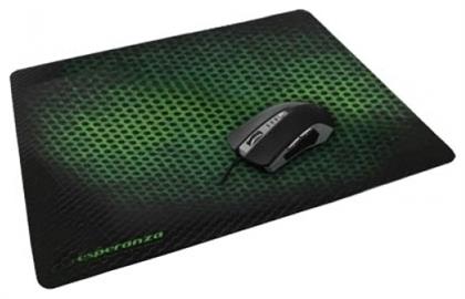 Esperanza Grunge Gaming Mouse Pad Large 440mm Πράσινο