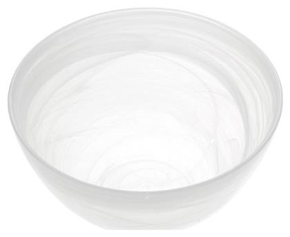 Espiel Atlas Μπωλ Σερβιρίσματος Στρογγυλό Γυάλινο Λευκό με Διάμετρο 15εκ.