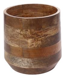 Espiel Διακοσμητικό Μπωλ Ξύλινο Mango 20.3x20.3x24.1cm