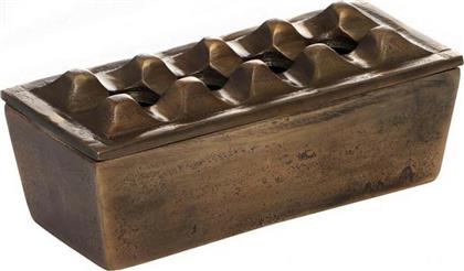 Espiel Σταχτοδοχείο Πούρου / Αντιανεμικό Μεταλλικό Καφέ