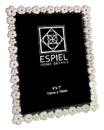 Espiel Κορνίζα Μεταλλική 13x18cm με Ασημί Πλαίσιο 3τμχ