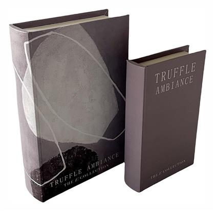 Espiel Σετ Διακοσμητικά Κουτιά Ξύλινα σε Σχήμα Βιβλίου 2τμχ