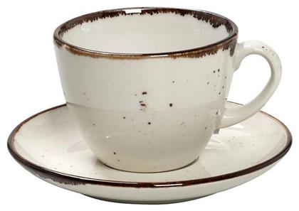 Espiel Terra Jumbo Φλιτζάνι Cappuccino από Πορσελάνη Κρεμ 350ml