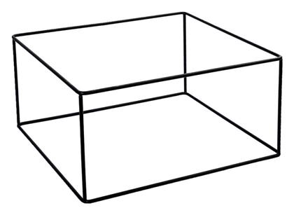 Espiel Βάση Παρουσίασης Μπουφέ Μεταλλική 5cm 2τμχ
