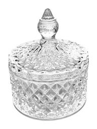 Espiel Vintage Φοντανιέρα Γυάλινη Trends με Καπάκι 8.5x9x9cm