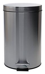 Estia Classic Inox Καλαθάκι Μπάνιου 12lt Ασημί