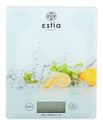 Estia Fresh Ψηφιακή Ζυγαριά Κουζίνας 1gr/5kg Πολύχρωμη