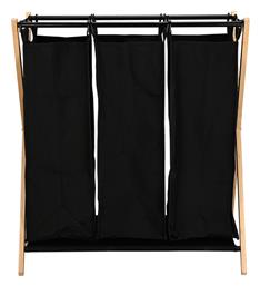 Estia Καλάθι Απλύτων Bamboo 68x40x76cm Μαύρο