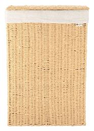 Estia Καλάθι Απλύτων Ψάθινο με Καπάκι 38x22x55cm