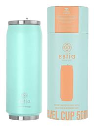 Estia Travel Cup Save the Aegean 500ml Bermuda Green