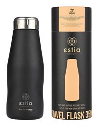 Estia Travel Flask Save the Aegean 350ml Midnight Black