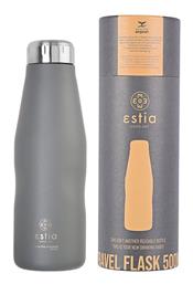 Estia Travel Flask Save the Aegean 500ml Fjord Grey