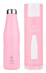 Estia Travel Flask Save the Aegean Μπουκάλι Θερμός Ανοξείδωτο BPA Free Blossom Rose 750ml