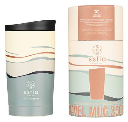 Estia Travel Mug Save The Aegean 350ml Ecozen horizon