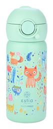 Estia Wonder Bottle Save the Aegean Παιδικό Παγούρι Θερμός Ανοξείδωτο Feline Foliage 350ml από το e-shop