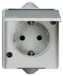 Eurolamp Εξωτερική Πρίζα Ρεύματος