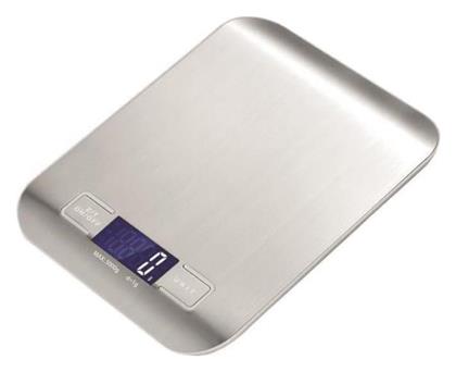 Eurolamp Ψηφιακή Ζυγαριά 1gr/5kg Inox 300-70010