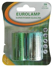 Eurolamp Super Power Αλκαλικές Μπαταρίες C 1.5V 2τμχ