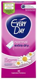 Every Day Extra Dry Normal με Εκχύλισμα Χαμομηλιού Σερβιετάκια 30τμχ από το Pharm24