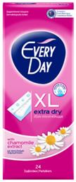 Every Day Extra Dry XL με Εκχύλισμα Χαμομηλιού Σερβιετάκια 24τμχ