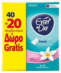 Every Day Fresh Normal Σερβιετάκια 40τμχ & 20τμχ από το Pharm24