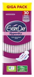 Every Day Hyperdry Maxi Night Ultra Plus Σερβιέτες με Φτερά Νυκτός 30τμχ Giga Pack από το Pharm24