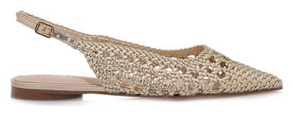 Exe Γυναικείες Μπαλαρίνες Slingback σε Χρυσό Χρώμα