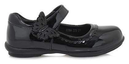 Exe Παιδικές Μπαλαρίνες Ανατομικές με Σκρατς Λουστρίνι Μαύρες