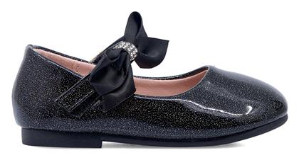 Exe Παιδικές Μπαλαρίνες με Σκρατς Λουστρίνι Μαύρες