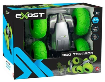 Exost 360 Tornado 20261 Τηλεκατευθυνόμενο Αυτοκίνητο Stunt Πράσινο από το Toyscenter