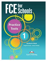 Fce for Schools 1 Practice Tests Student 's Book (+ Digibooks App) 2015 από το e-shop