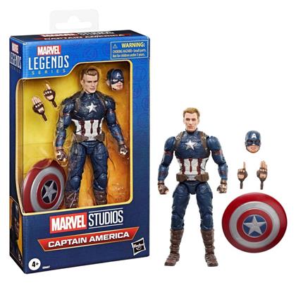 Φιγούρα Δράσης Captain America Marvel Legends Captain America 15εκ.