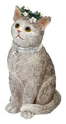 Φιγουρα Γατα Πολυρεζ Γκρι 14,3εκ