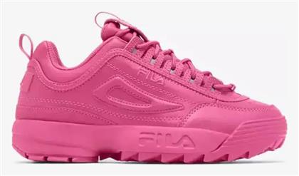 Fila Disruptor II Premium Γυναικεία Chunky Sneakers Φούξια