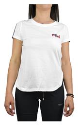 Fila Γυναικείο Αθλητικό T-shirt Λευκό