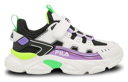 Fila Παιδικά Sneakers Ανατομικά Λευκά