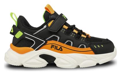 Fila Παιδικά Sneakers Ανατομικά Μαύρα