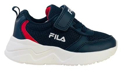 Fila Παιδικά Sneakers Brett 4 V με Σκρατς Μπλε