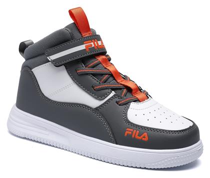 Fila Παιδικά Sneakers High Memory Ayo V για Αγόρι Γκρι από το E-tennis