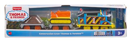 Fisher Price Thomas & Friends Price Thomas & Friends: Motorized - Construction Crew Thomas & Terence Σετ με Τρενάκι για 3+ Ετών