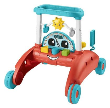 Fisher Price Walker Περπατούρα Αυτοκινητάκι για 6+ Μηνών Κόκκινη