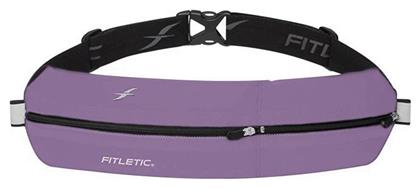 Fitletic Bolt Two Pouch Belt Unisex Τσαντάκι Μέσης για Τρέξιμο Μωβ