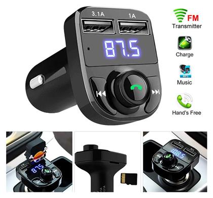 FM Transmitter Αυτοκινήτου με USB